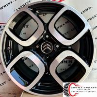 4 CERCHI IN LEGA ORIGINALI R16 CITROEN C3 C4