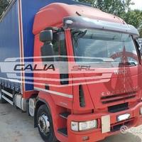 Motrice Iveco 160E25 cassone centinato E5