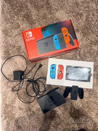 Nintendo Switch con RingFit e Custodia Zelda