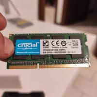 Ram Crucial 8GB 1,5V nuova