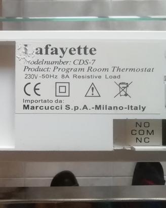 Crono termostato ambiente