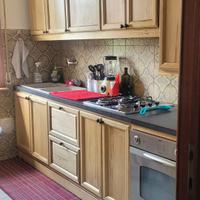 Cucina linerare vero legno