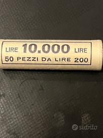Rotolino 50 pz da 200 lire del 1980