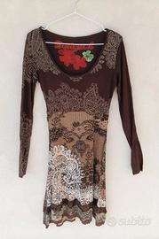 Abito donna Desigual, tg M, Y2K, vintage boho chic