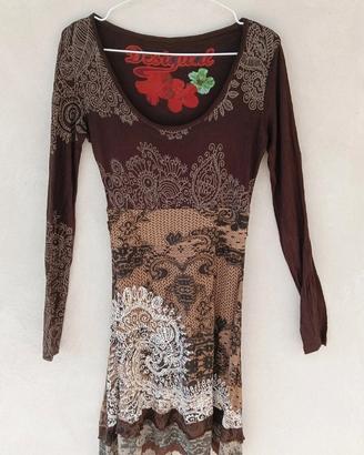 Abito donna Desigual, tg M, Y2K, vintage boho chic