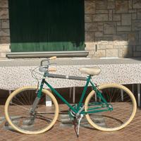 Bicicletta Alpina da passeggio verde acqua NUOVA
