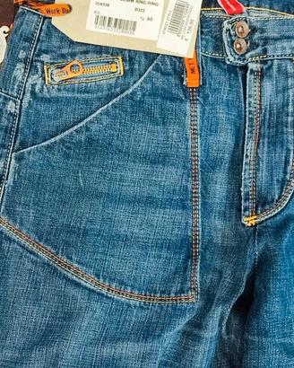 MET  jeans Uomo blu 1 Pezzo Super Stock Lot. 1008