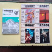 Fantascienza, riviste FUTURO EUROPA e ROBOT
