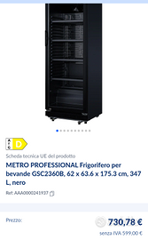 CANTINETTA FRIGO PER VINO