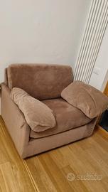 Poltrona-Letto con materasso