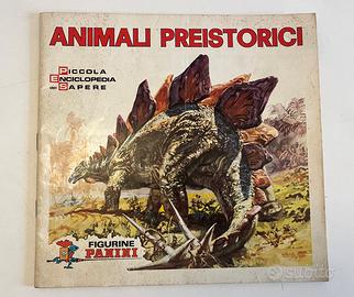 ANIMALI PREISTORICI ALBUM PANINI VUOTO