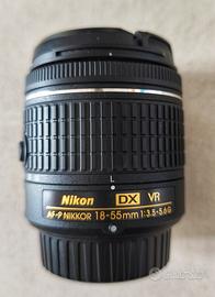 Nikon, obiettivo AF-P DX Nikkor 18-55 mm f/3.5-5.6