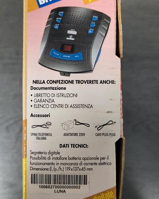 Segreteria telefonica digitale 