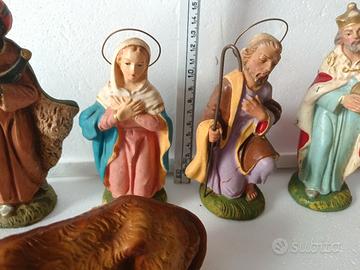 Pastori presepe cartapesta 