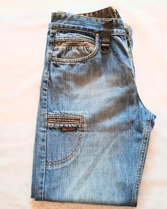 Jeans uomo Dolce e Gabbana Stile Militare tg 32/34