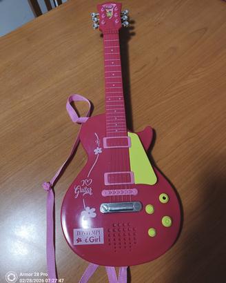 Chitarra elettrica giocattolo bambina bontempi 