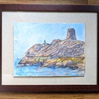 acquerello dipinto a mano