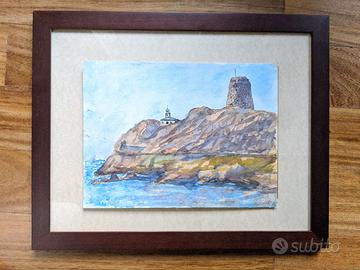 acquerello dipinto a mano