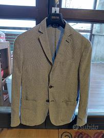 giacca uomo estiva chiara melange Tollegno TG 48