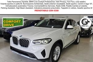 BMW X4 Xdrive 20d mhev Tetto cam Nav PDC Full LED