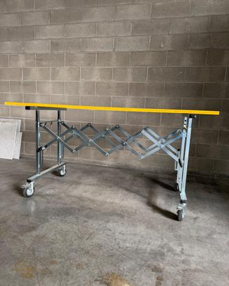 Carrello a pantografo estensibile su ruote – accia