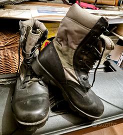 anfibi stivali Mil-tec uomo misura 11 verde oliva 