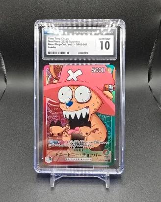 CGC 10 Tony Tony Chopper OP08-001 One Piece