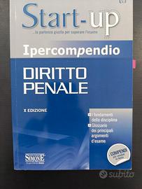 IPERCOMPENDIO DI DIRITTO PENALE - X EDIZIONE SIMON