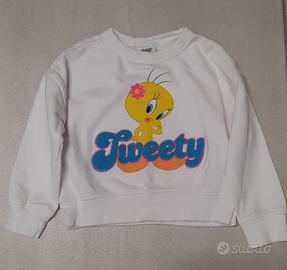 Felpa Looney Tunes Tweety 3-4 anni