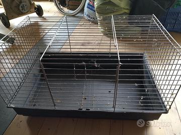 Gabbia coniglio criceti compagnia