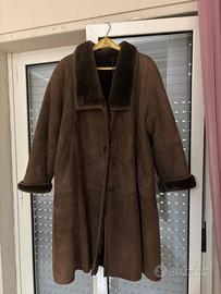 Cappotto Montone da Donna Shearling Taglia 44.
