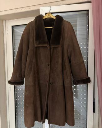 Cappotto Montone da Donna Shearling Taglia 44.