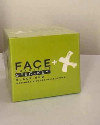 Maschera viso punti neri