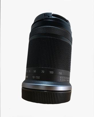 Obiettivo Zoom Canon RF-S 18-150mm f/3.5-6.3 IS