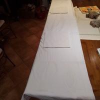 lenzuolo matrimoniale in cotone con federe