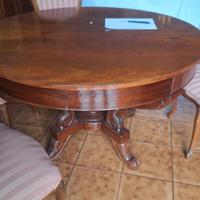 Tavolo rotondo allungabile