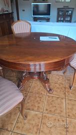 Tavolo rotondo allungabile