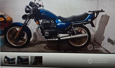 moto Honda cb400'