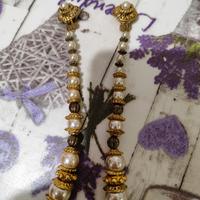 orecchini vintage anni 90 perle a clips