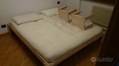 Letto matrimoniale in Stile Giapponese Cinius