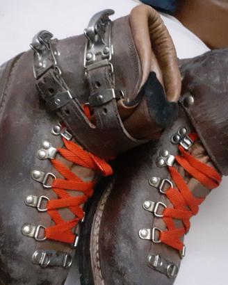 Scarponi cuoio "Brixia" Vibram