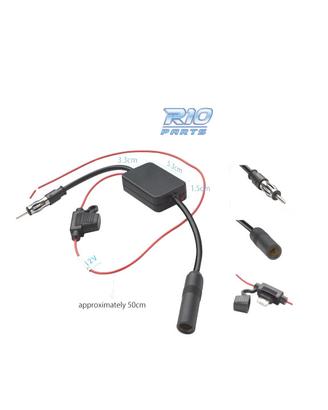 AMPLIFICATORE DI SEGNALE RADIO FM CONNETTORE UNIVE