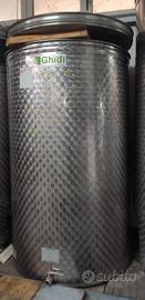 contenitore vino olio 1000 litri acciaio inox