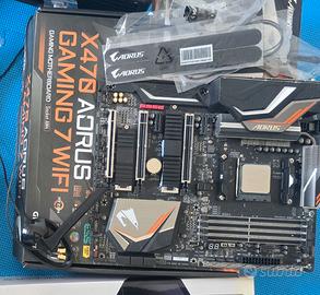 Gigabyte X470 Gaming WiFi 7 AM4 Scheda madre ATX