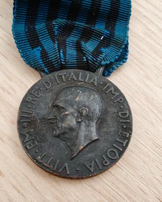 Medaglia  Campagna d’Africa Orientale