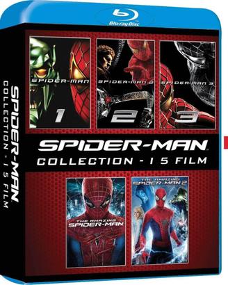 cofanetto spider-man bluray
