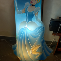 Lampada principessa ,disney originale