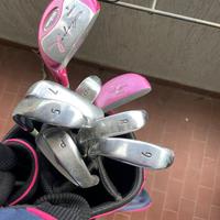 Borsa da golf con mazze da donna