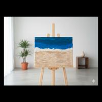 Quadro astratto mare