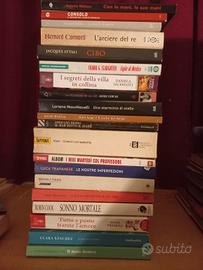 20 libri autori vari  COPERTINA FLESSIBILE 